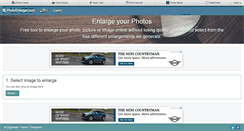 Desktop Screenshot of photoenlarger.com
